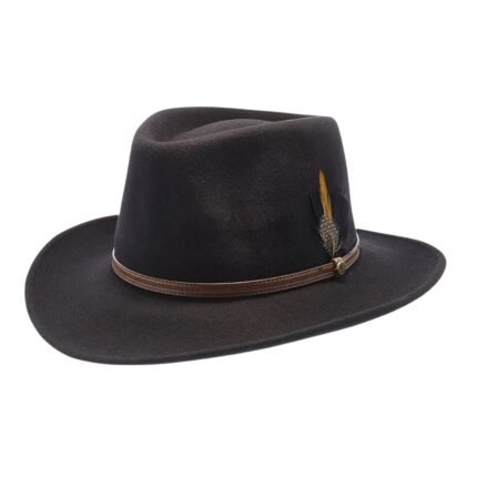 Womens Sightseer Wool Felt Fedora Hat
